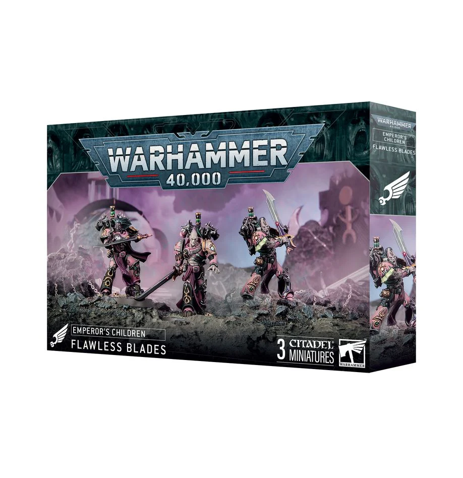 WARHAMMER 40K EMPEROR'S CHILDREN FLAWLESS BLADES