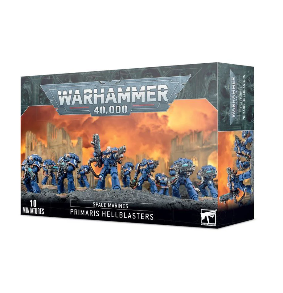 WARHAMMER 40K SPACE MARINES PRIMARIS HELLBLASTERS