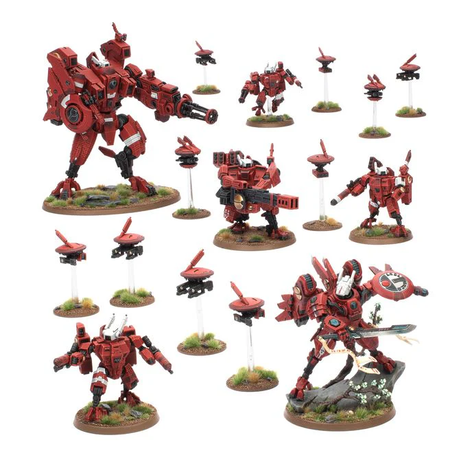 WARHAMMER 40K - T'AU BATTLEFORCE - FARSIGHT CADRE - Image 2