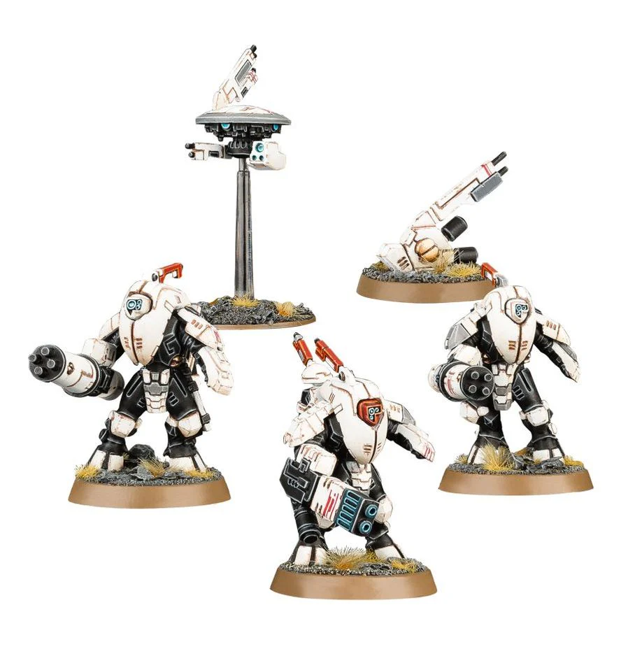 WARHAMMER 40K T'AU EMPIRE STEALTH BATTLESUITS