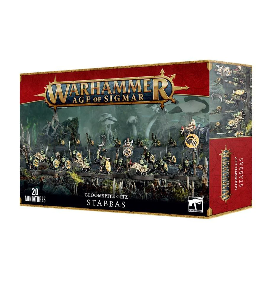 WARHAMMER AGE OF SIGMAR GLOOMSPITE GITZ STABBAS