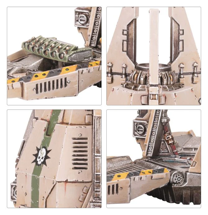 WARHAMMER LEGION IMPERIALIS - LEGION ASTARTES DREADNOUGHT DROP PODS - Image 2