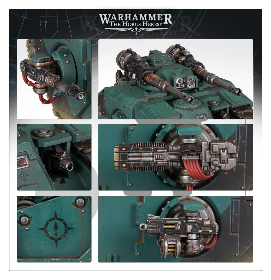 WARHAMMER THE HORUS HERESY SICARAN BATTLE TANK - Image 2