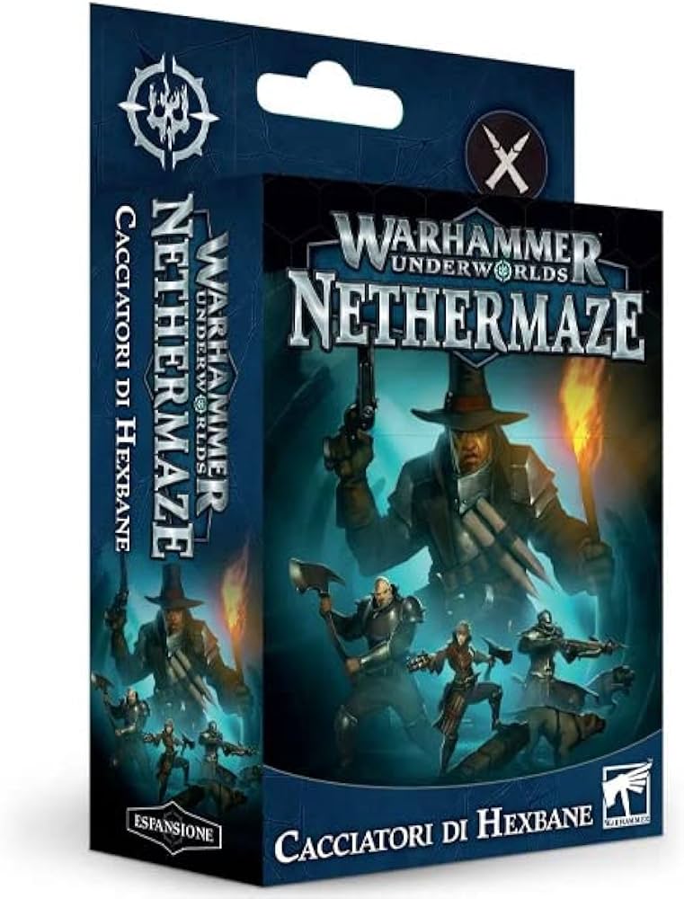 WARHAMMER UNDERWORLDS NETHERMAZE CACCIATORI DI HEXBANE