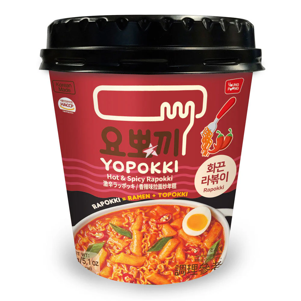 YOPPOKKI HOT SPICY CUP RAPPOKKI